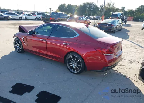 2019 Genesis G70 2.0T Advanced из США, поврежденный, VIN KMTG44LA1KU032421